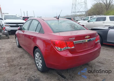 2011 Chevrolet Cruze 1Lt из США, поврежденный, VIN 1G1PF5S9XB7283953